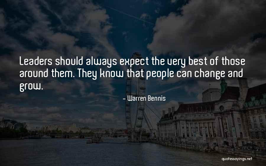 Leaders And Change Quotes By Warren Bennis Leaders And Change Quotes By Warren Bennis