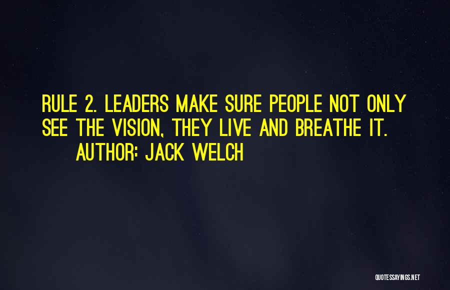 Leaders And Vision Quotes By Jack Welch