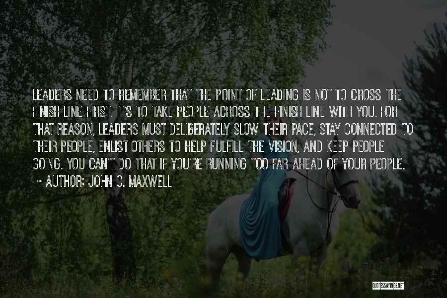 Leaders And Vision Quotes By John C. Maxwell