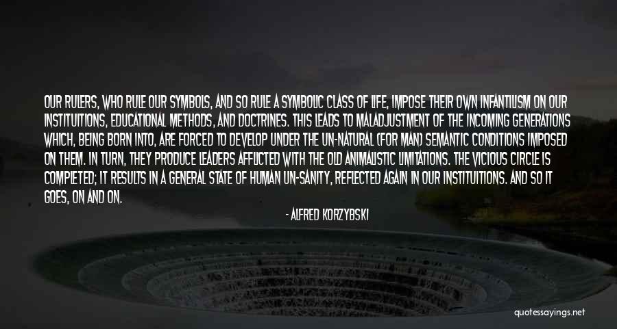 Leaders Are Born Quotes By Alfred Korzybski Leaders Are Born Quotes By Alfred Korzybski