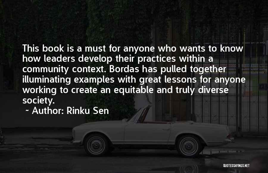 Leaders Develop Others Quotes By Rinku Sen