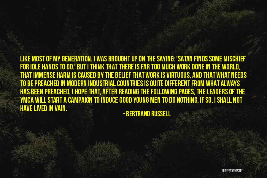 Leaders Following Quotes By Bertrand Russell Leaders Following Quotes By Bertrand Russell