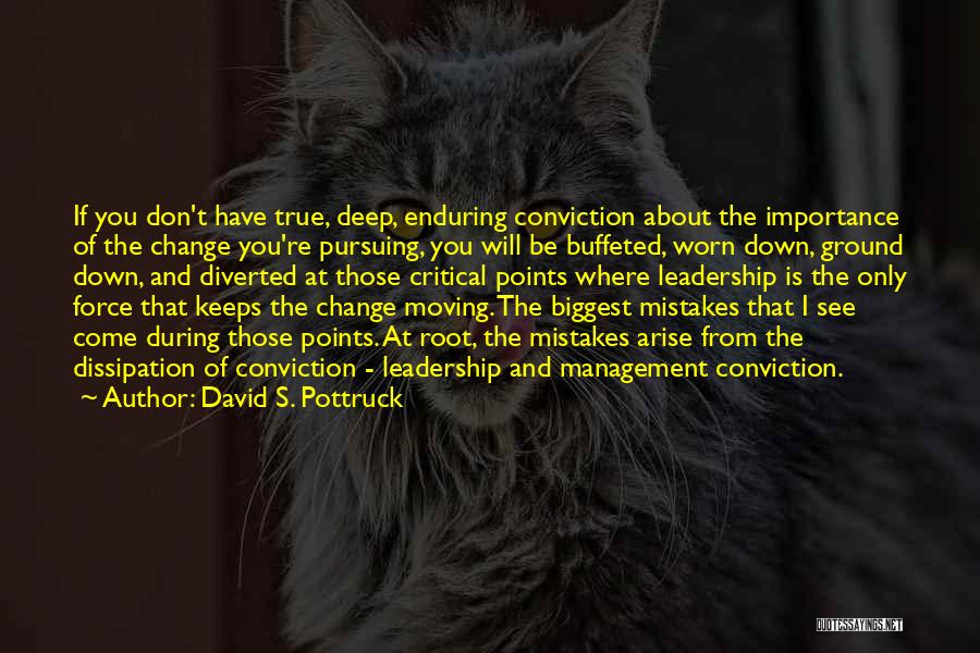 Leadership And Change Management Quotes By David S. Pottruck