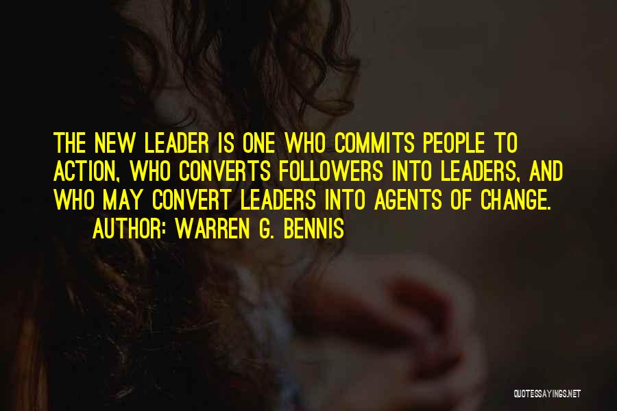 Leadership And Followers Quotes By Warren G. Bennis