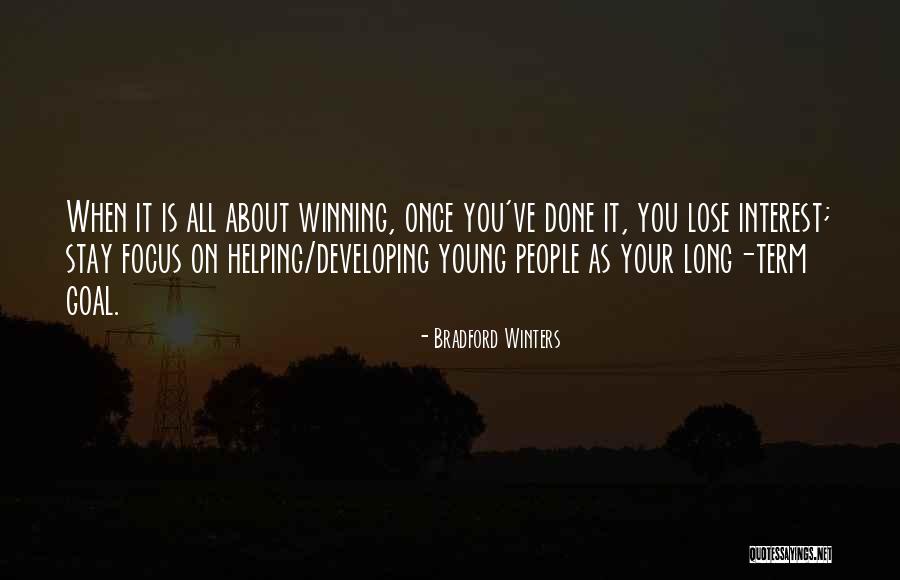 Leadership And Helping Others Quotes By Bradford Winters Leadership And Helping Others Quotes By Bradford Winters
