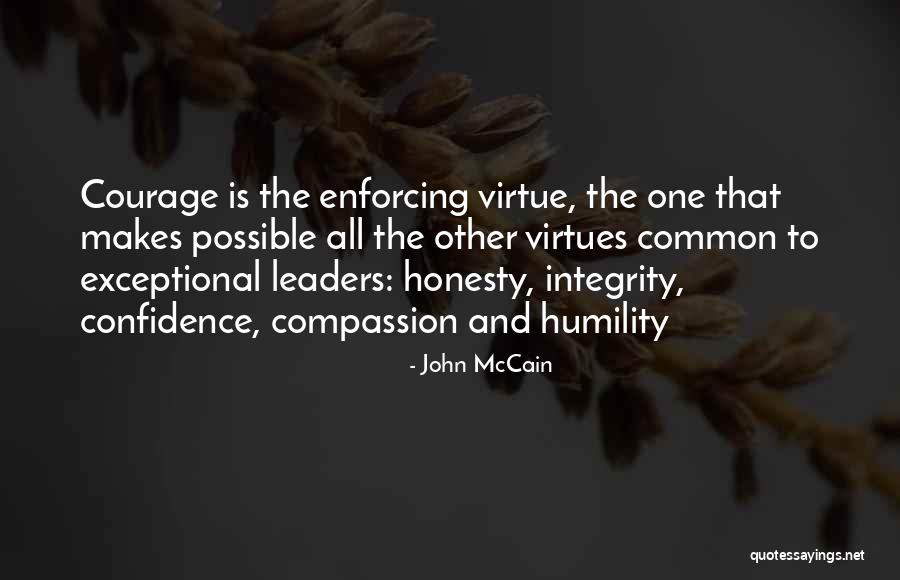 Leadership And Humility Quotes By John McCain