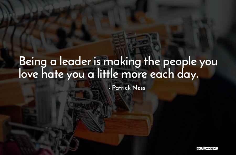 Leadership And Humor Quotes By Patrick Ness Leadership And Humor Quotes By Patrick Ness