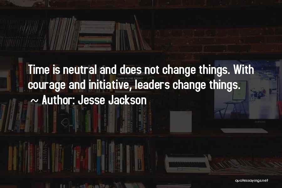 Leadership And Initiative Quotes By Jesse Jackson