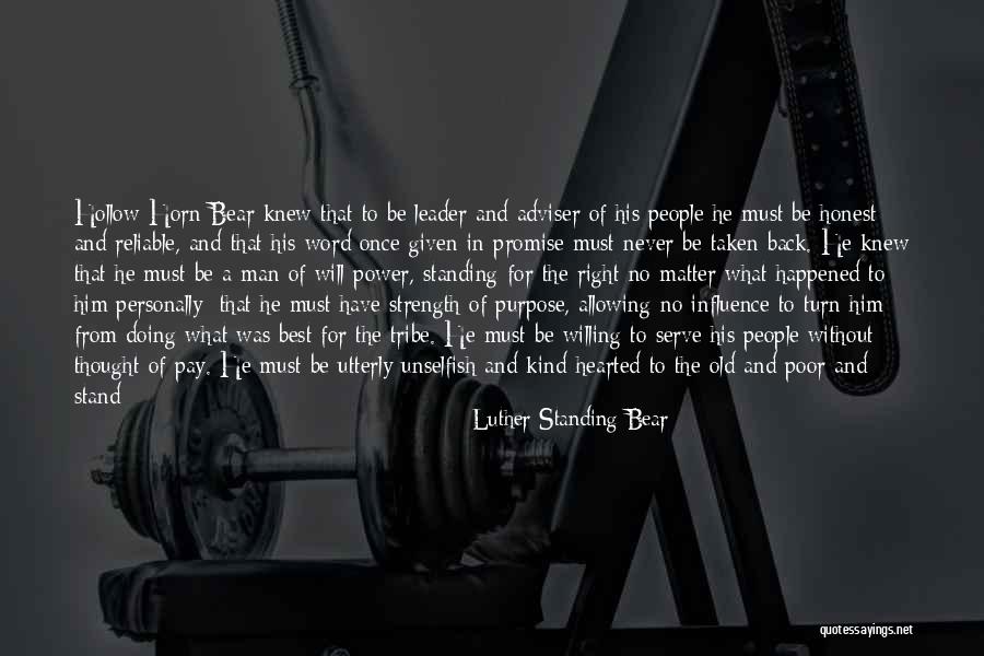 Leadership And Integrity Quotes By Luther Standing Bear Leadership And Integrity Quotes By Luther Standing Bear