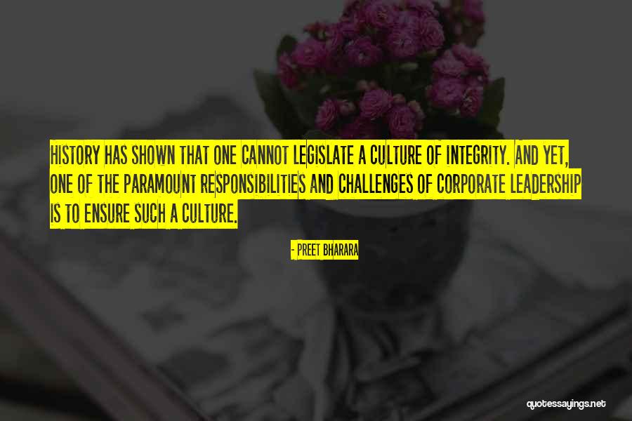 Leadership And Integrity Quotes By Preet Bharara Leadership And Integrity Quotes By Preet Bharara