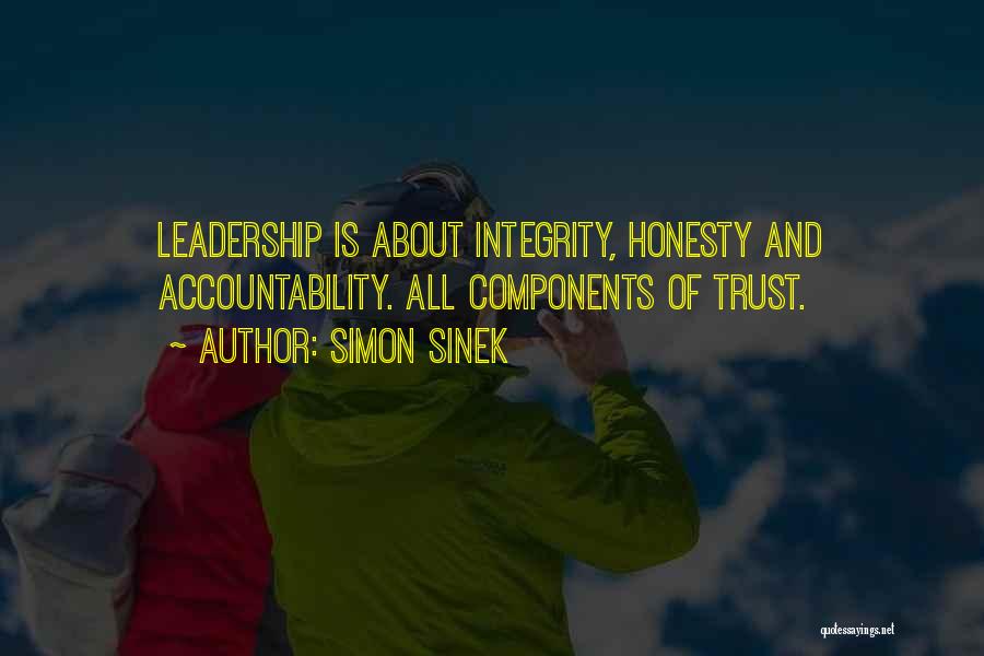 Leadership And Integrity Quotes By Simon Sinek