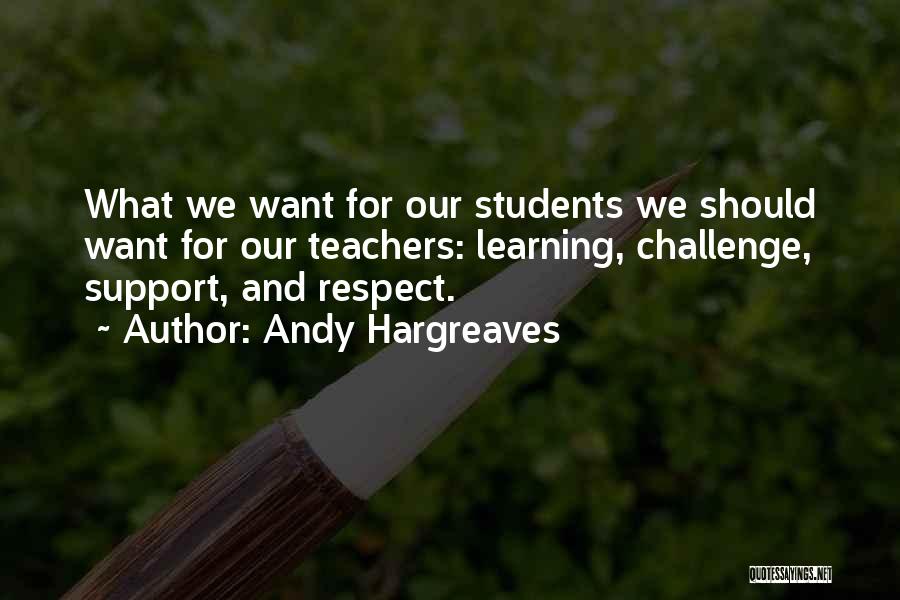 Leadership And Learning Quotes By Andy Hargreaves