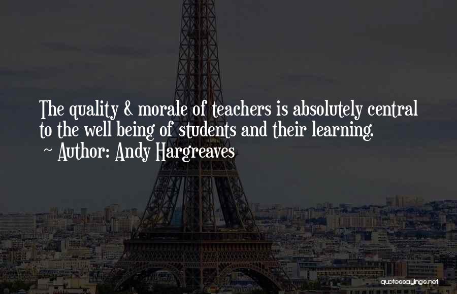 Leadership And Learning Quotes By Andy Hargreaves