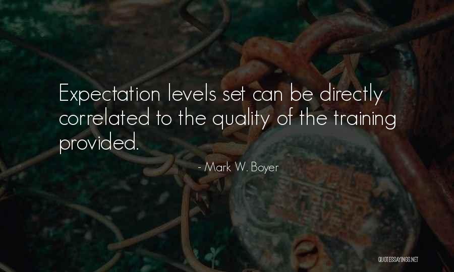 Leadership And Learning Quotes By Mark W. Boyer