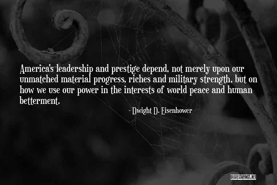 Leadership And Power Quotes By Dwight D. Eisenhower Leadership And Power Quotes By Dwight D. Eisenhower