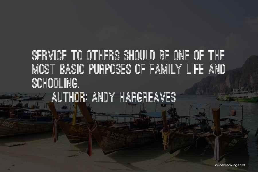 Leadership And Service Quotes By Andy Hargreaves