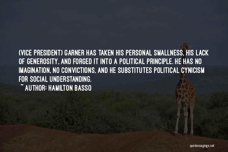 Leadership And Vision Quotes By Hamilton Basso