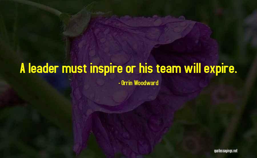 Leadership As A Team Quotes By Orrin Woodward