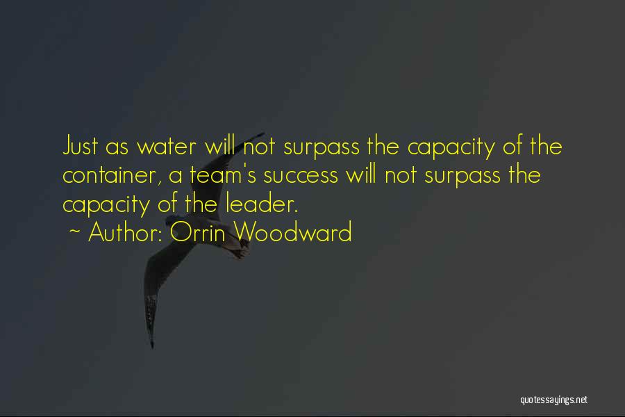 Leadership Capacity Quotes By Orrin Woodward