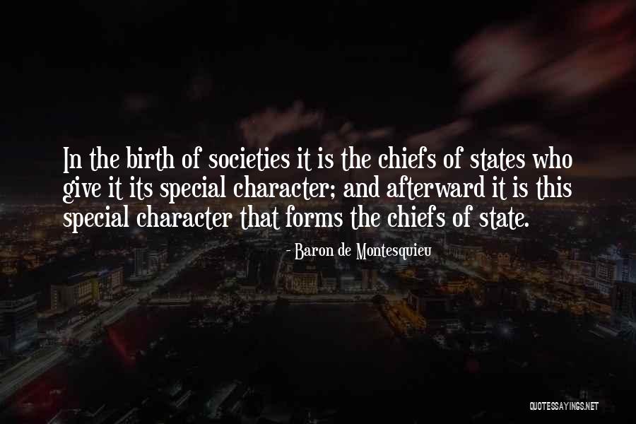 Leadership Character Quotes By Baron De Montesquieu