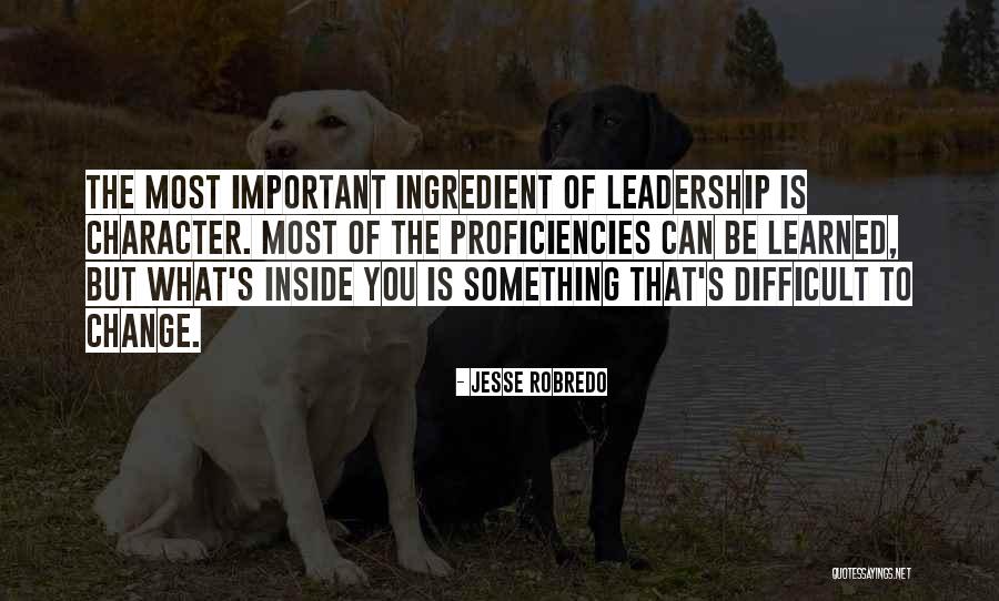 Leadership Character Quotes By Jesse Robredo