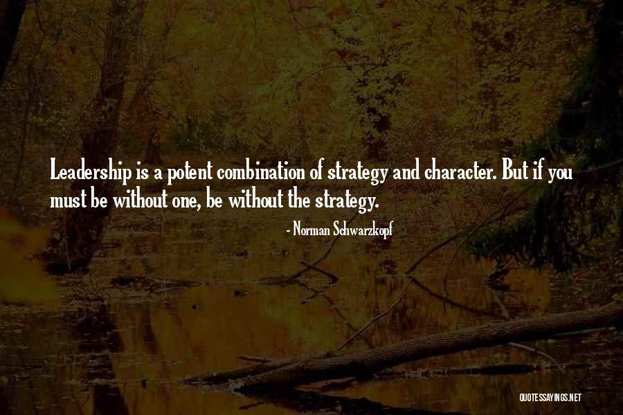 Leadership Character Quotes By Norman Schwarzkopf