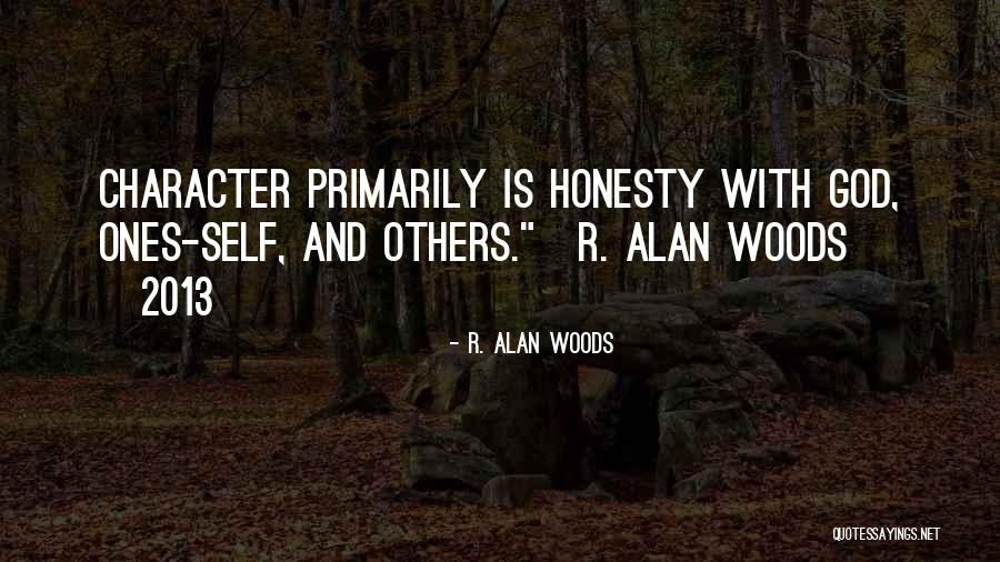 Leadership Character Quotes By R. Alan Woods