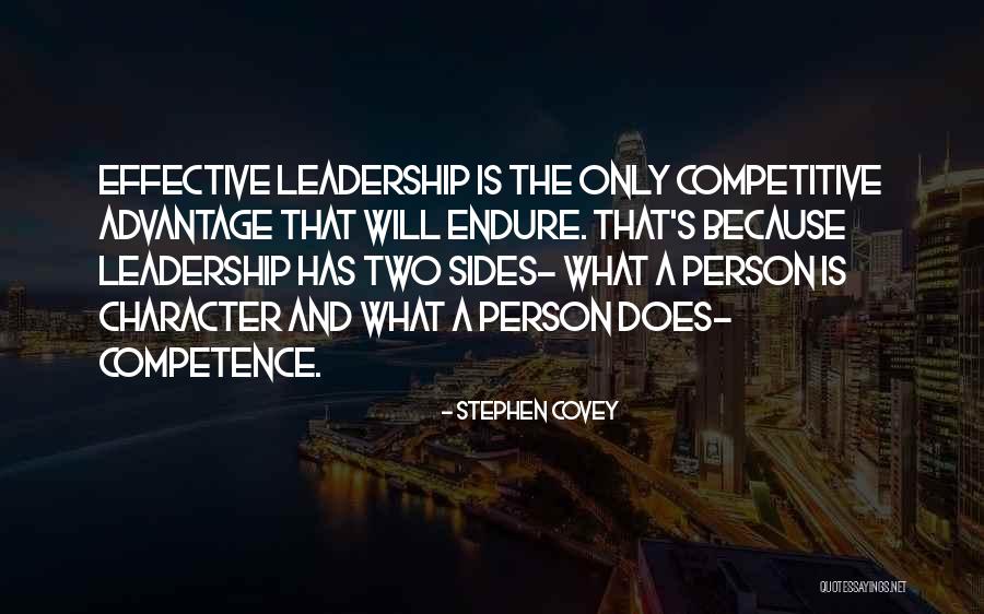 Leadership Character Quotes By Stephen Covey