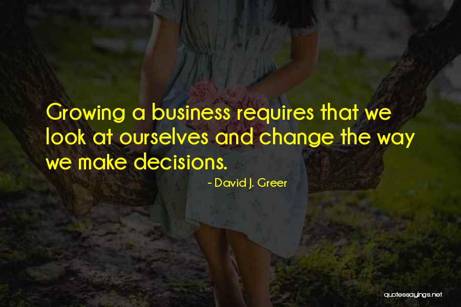 Leadership Decision Making Quotes By David J. Greer Leadership Decision Making Quotes By David J. Greer