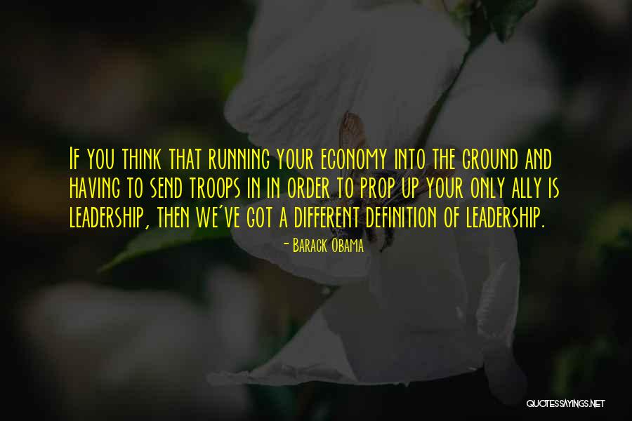 Leadership Definition Quotes By Barack Obama