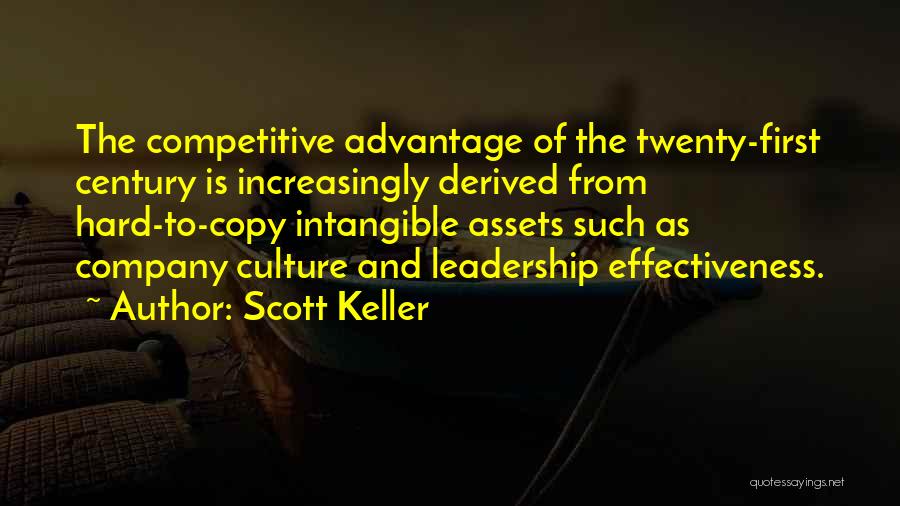 Leadership Effectiveness Quotes By Scott Keller