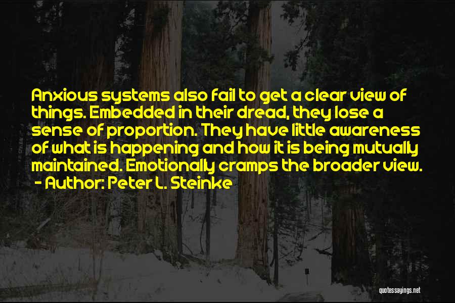 Leadership Fail Quotes By Peter L. Steinke
