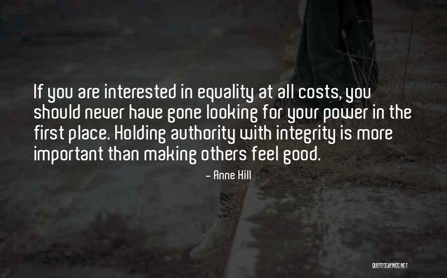 Leadership First Quotes By Anne Hill Leadership First Quotes By Anne Hill