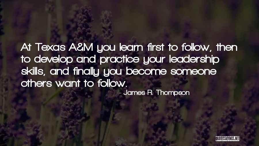 Leadership First Quotes By James R. Thompson Leadership First Quotes By James R. Thompson