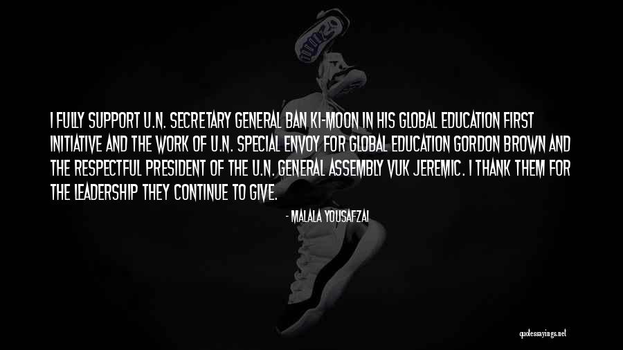Leadership First Quotes By Malala Yousafzai Leadership First Quotes By Malala Yousafzai