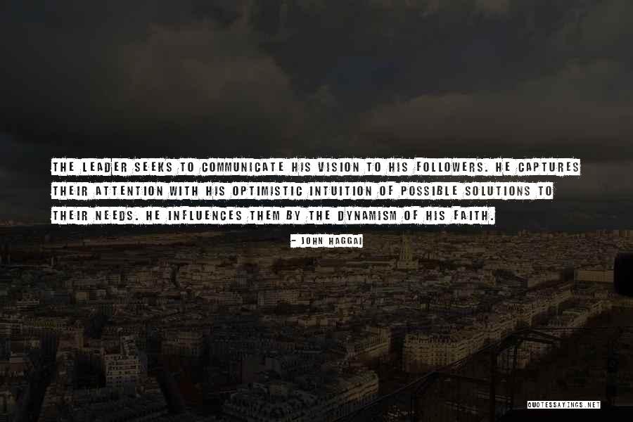 Leadership Followers Quotes By John Haggai Leadership Followers Quotes By John Haggai