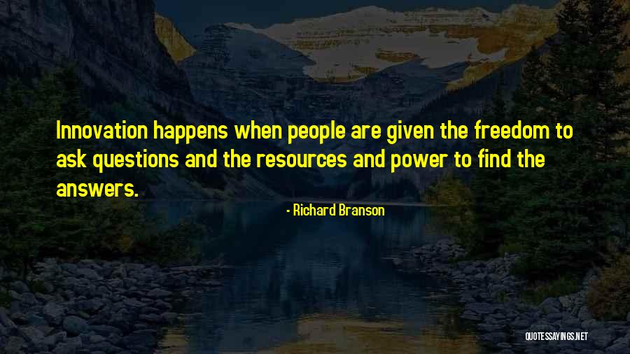 Leadership Freedom Quotes By Richard Branson Leadership Freedom Quotes By Richard Branson