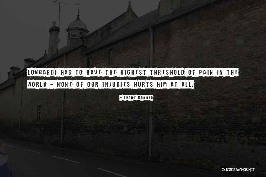 Leadership In Sports Quotes By Jerry Kramer Leadership In Sports Quotes By Jerry Kramer