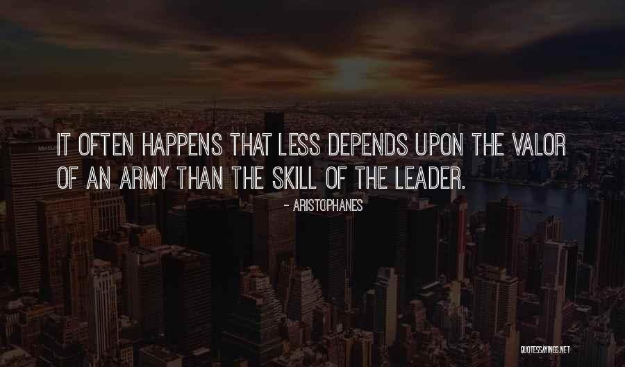 Leadership In The Army Quotes By Aristophanes Leadership In The Army Quotes By Aristophanes