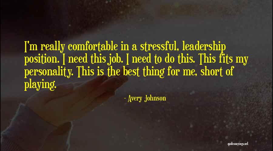 Leadership Is Not A Position Quotes By Avery Johnson Leadership Is Not A Position Quotes By Avery Johnson