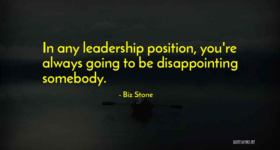 Leadership Is Not A Position Quotes By Biz Stone Leadership Is Not A Position Quotes By Biz Stone