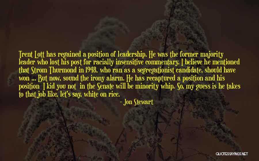 Leadership Is Not A Position Quotes By Jon Stewart Leadership Is Not A Position Quotes By Jon Stewart