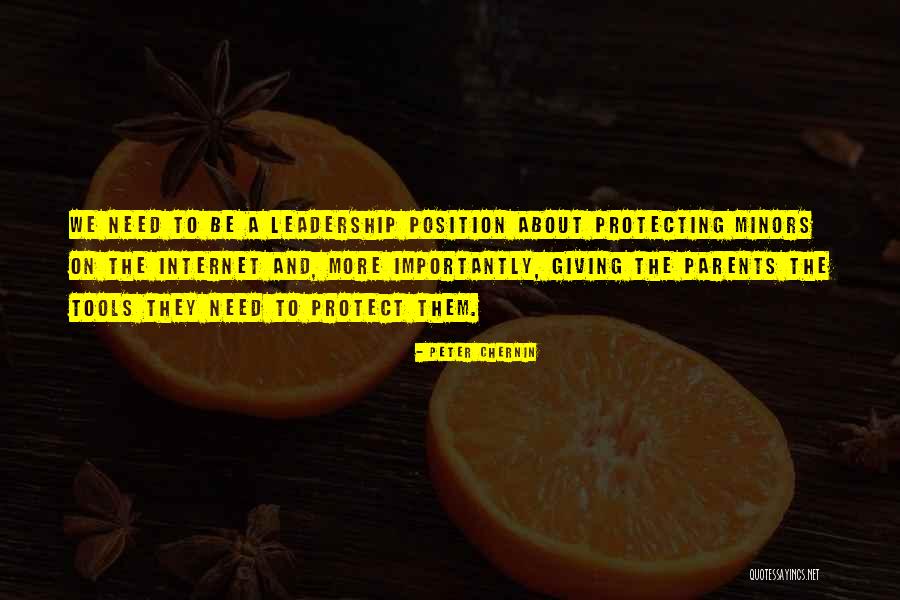 Leadership Is Not A Position Quotes By Peter Chernin Leadership Is Not A Position Quotes By Peter Chernin