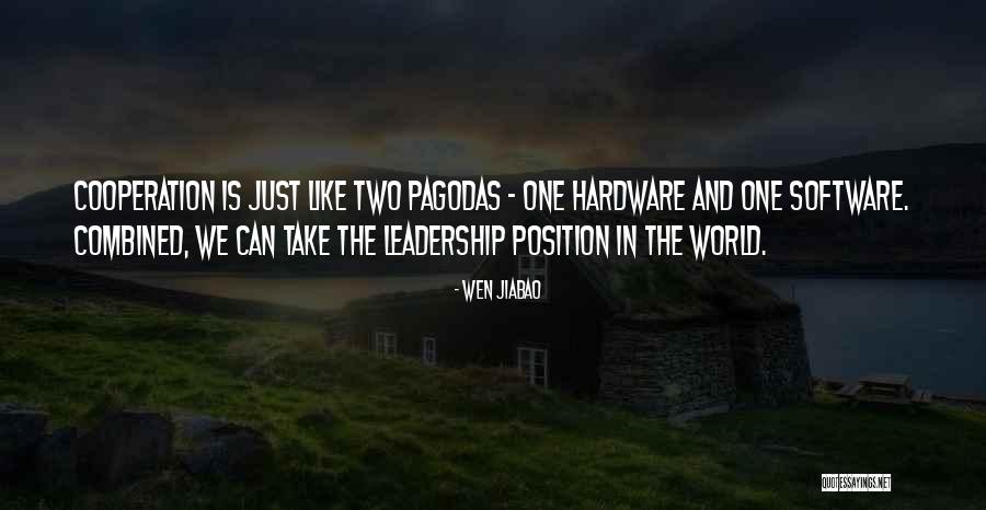 Leadership Is Not A Position Quotes By Wen Jiabao Leadership Is Not A Position Quotes By Wen Jiabao