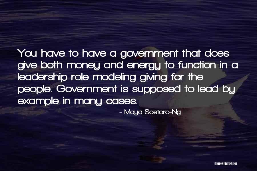 Leadership Lead By Example Quotes By Maya Soetoro-Ng Leadership Lead By Example Quotes By Maya Soetoro-Ng