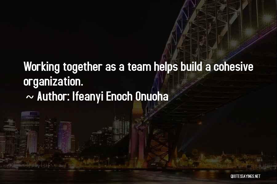 Leadership Life Quotes By Ifeanyi Enoch Onuoha