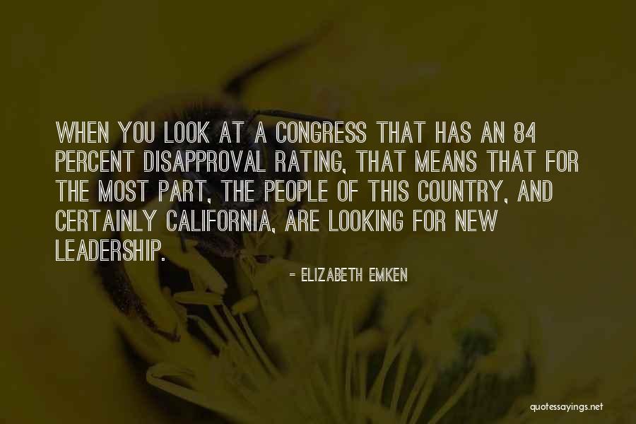 Leadership Means Quotes By Elizabeth Emken