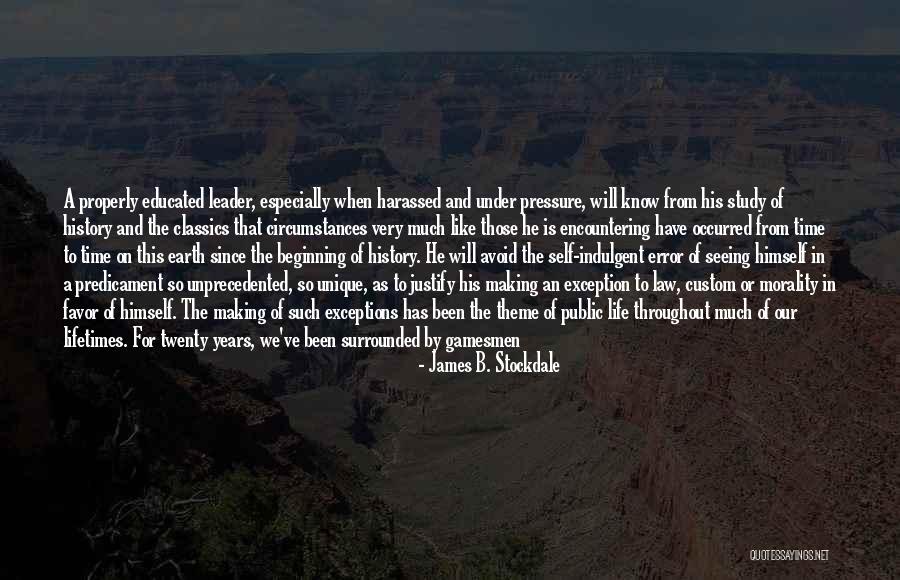 Leadership Military Quotes By James B. Stockdale Leadership Military Quotes By James B. Stockdale