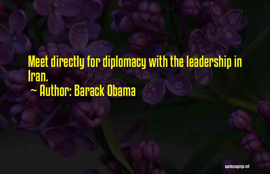 Leadership Obama Quotes By Barack Obama