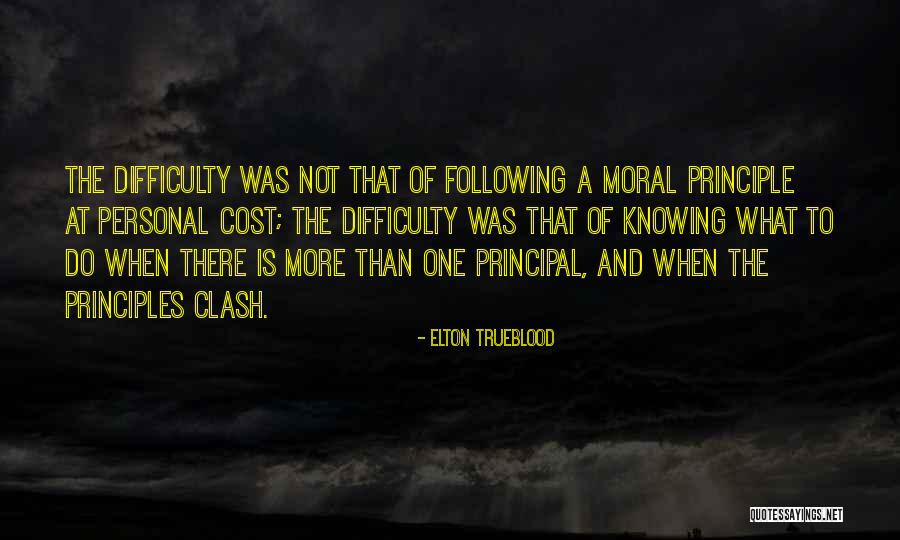 Leadership Principle Quotes By Elton Trueblood Leadership Principle Quotes By Elton Trueblood